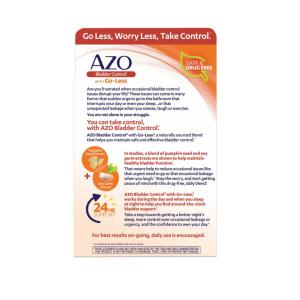 AZO Bladder Control With Go-Less Daily Supplement, Capsules, 54ct