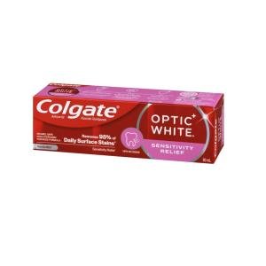 Colgate Optic White Anticavity Fluoride Toothpaste Sparkling Mint