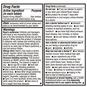 HealthA2Z A2 Aspirin, Low Strength, 81 Mg, Chewable Tablets, Orange Flavor