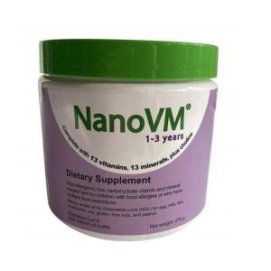 Solace Nutrition NanoVM 1 – 3 Years Pediatric Oral Supplement, 275 Gram Jar