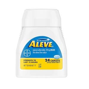 Aleve PM Caplets With Naproxen Sodium, 220mg (NSAID) Pain Reliever/Fever Reducer/Sleep Aid