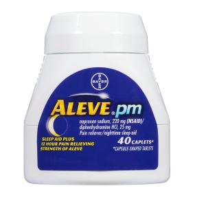 Aleve PM Pain Reliever/Nighttime Sleep Aid, Caplets