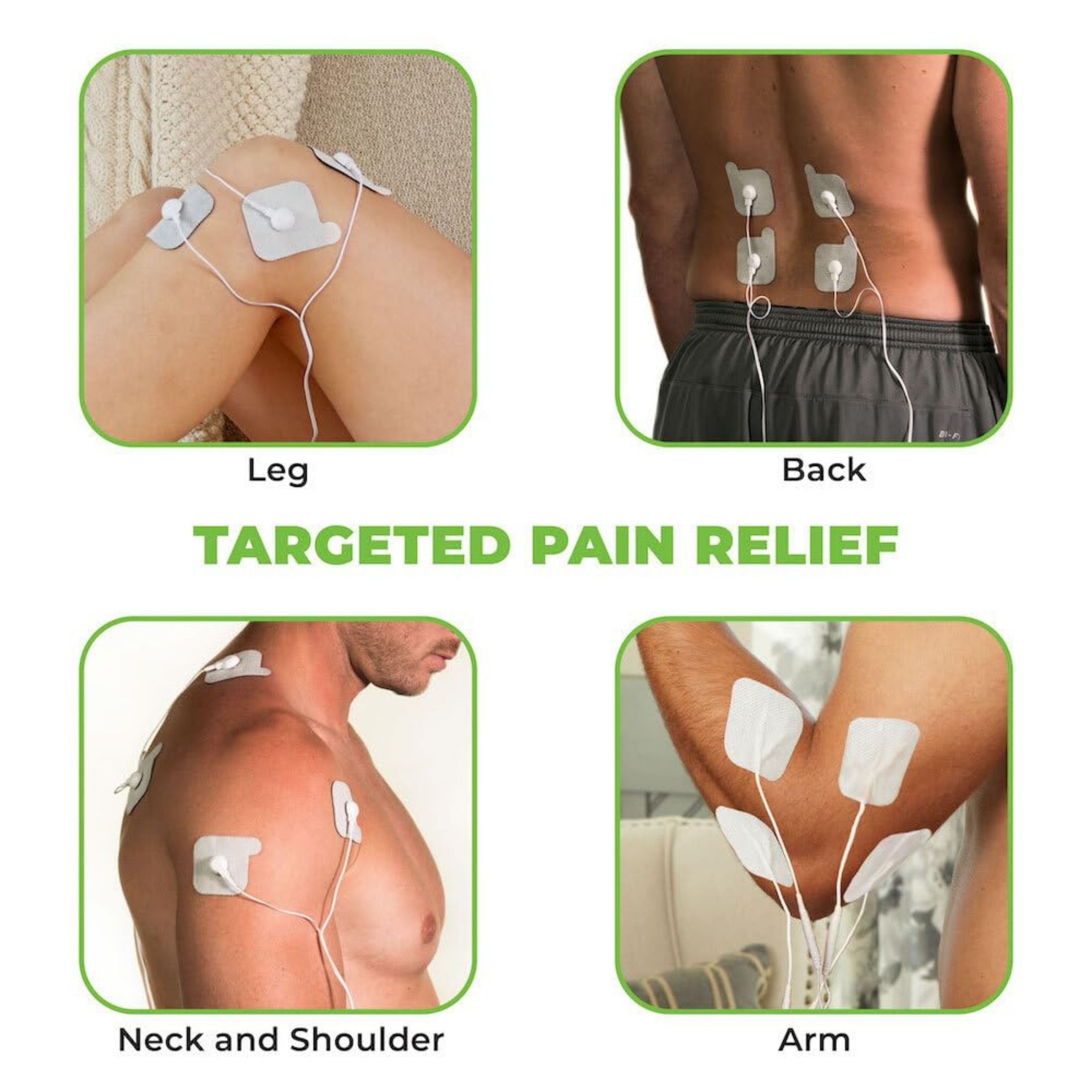 AccuRelief Dual Channel TENS Therapy Electrotherapy Pain System