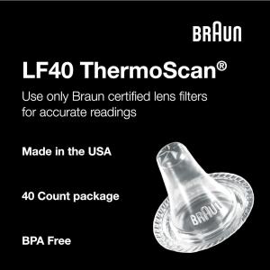 Braun ThermoScan Ear Thermometer Lens Filters