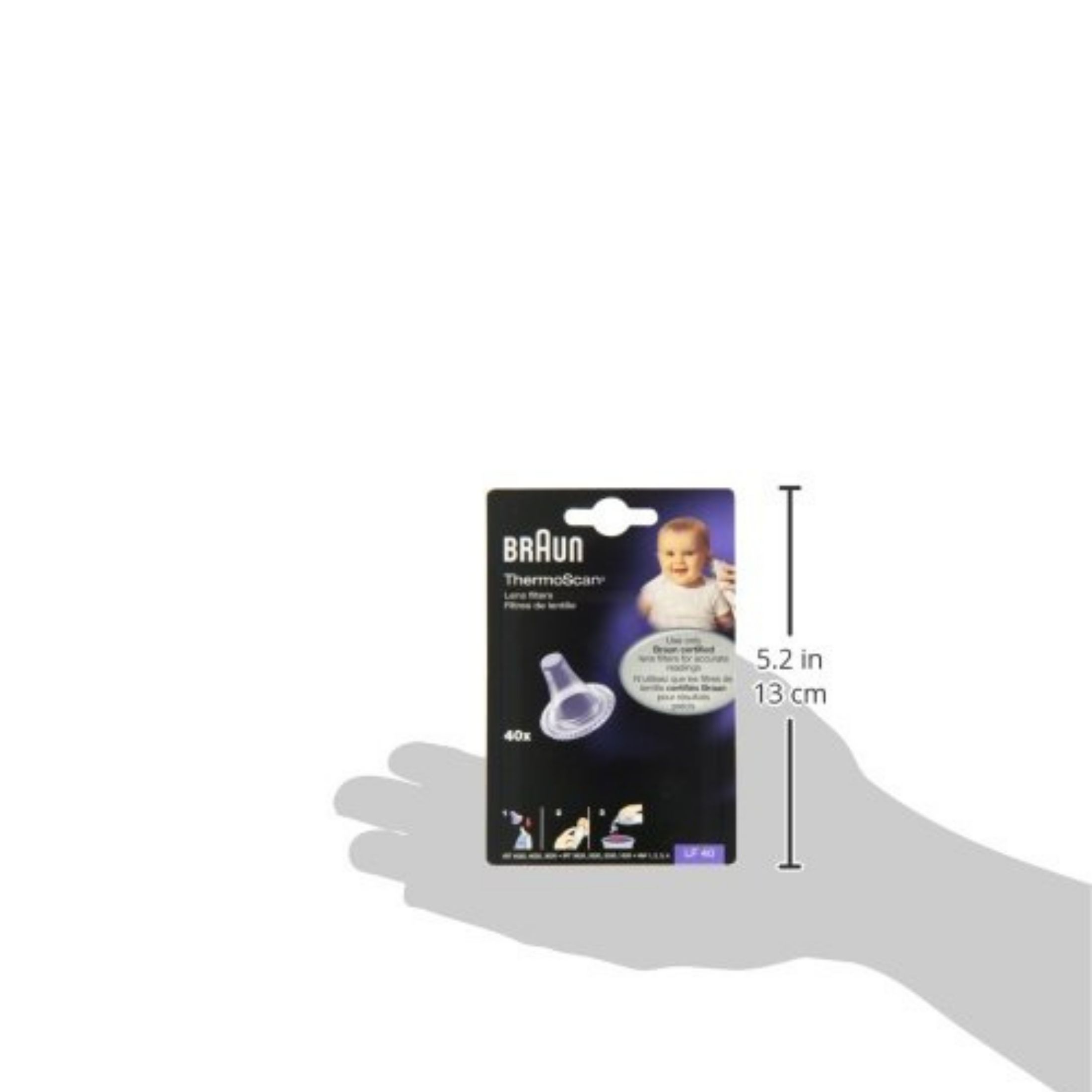 Braun ThermoScan Ear Thermometer Lens Filters