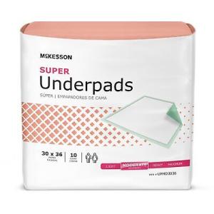 McKesson 100 Adult Disposable Chair Incontinence Bed