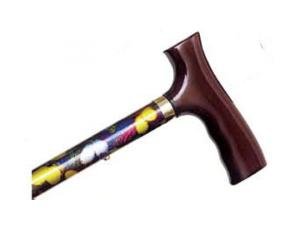 Alex Orthopedic Folding Travel Cane With Fritz Handle, Butterfly