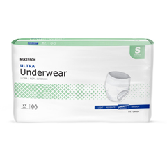 Ultra McKesson Heavy Absorbency Underwear, Small, 88/CS