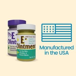 Basic Organics Vitamin E Natural Ointment 2 Oz