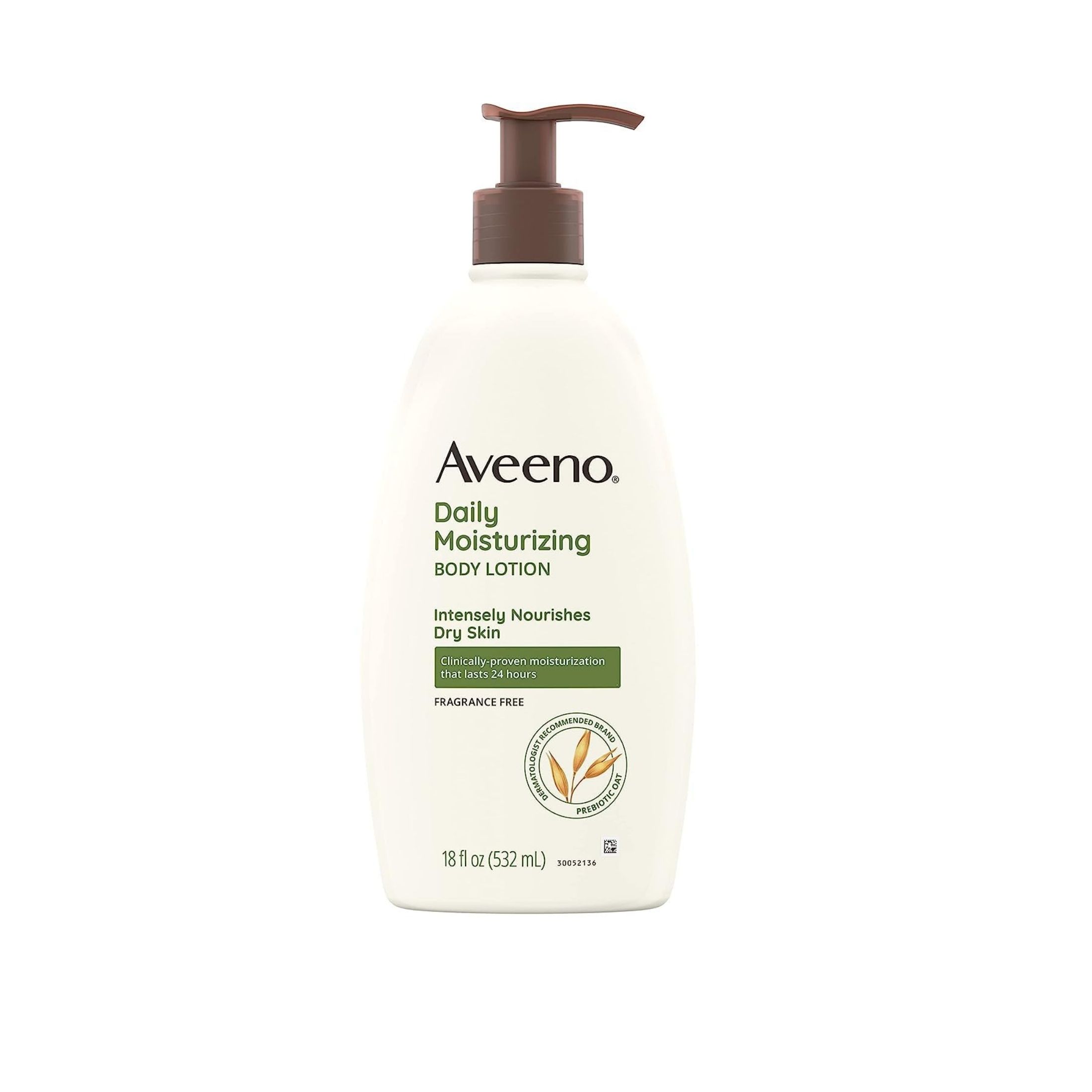 Aveeno Body Lotion, Daily Moisturizing, Fragrance Free 18 Fl Oz