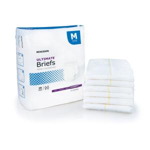 McKesson Ultimate Briefs For Incontinence, Maximum Absorbency