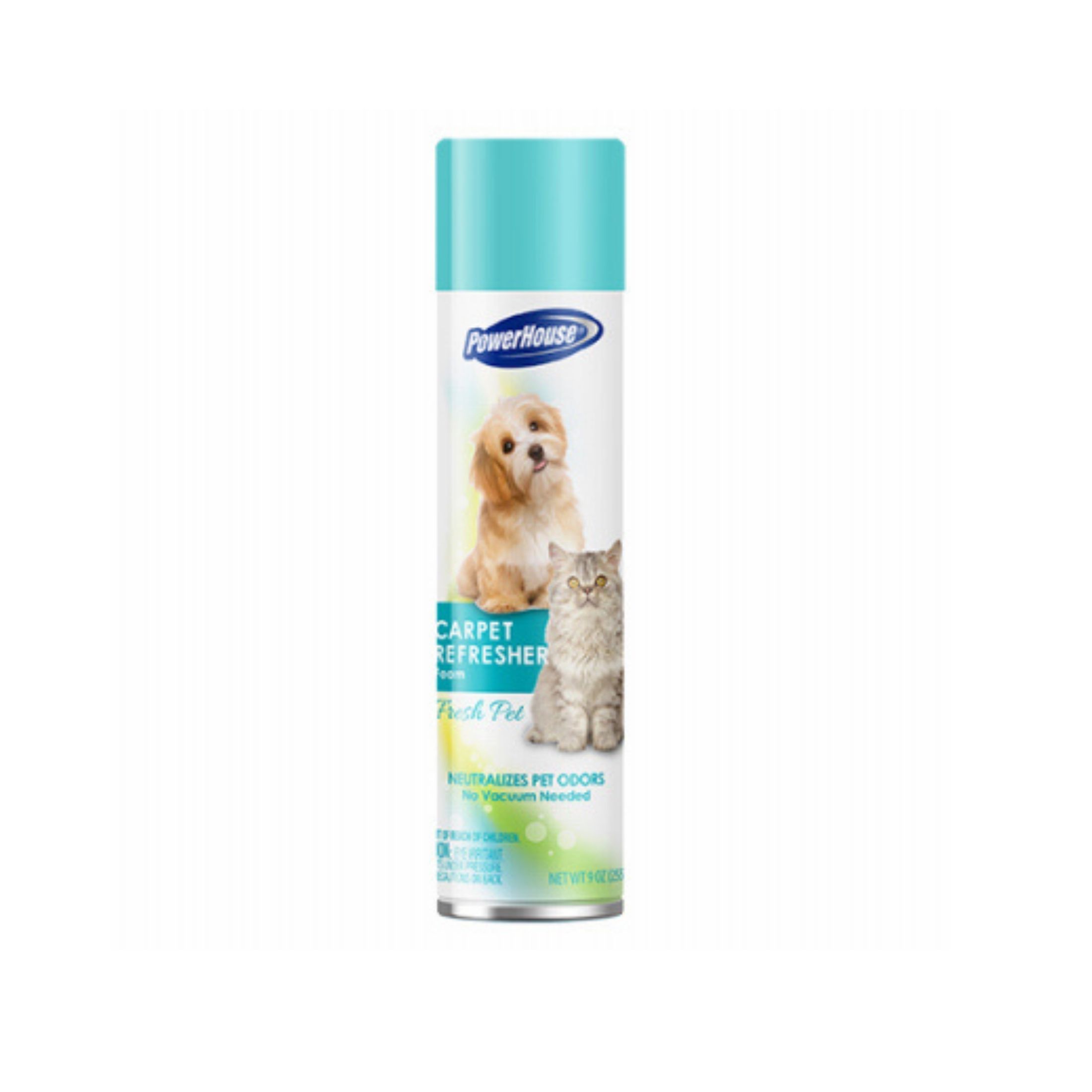 PowerHouse Pet Fresh Foam Carpet Refresher, 9-oz. Aerosol
