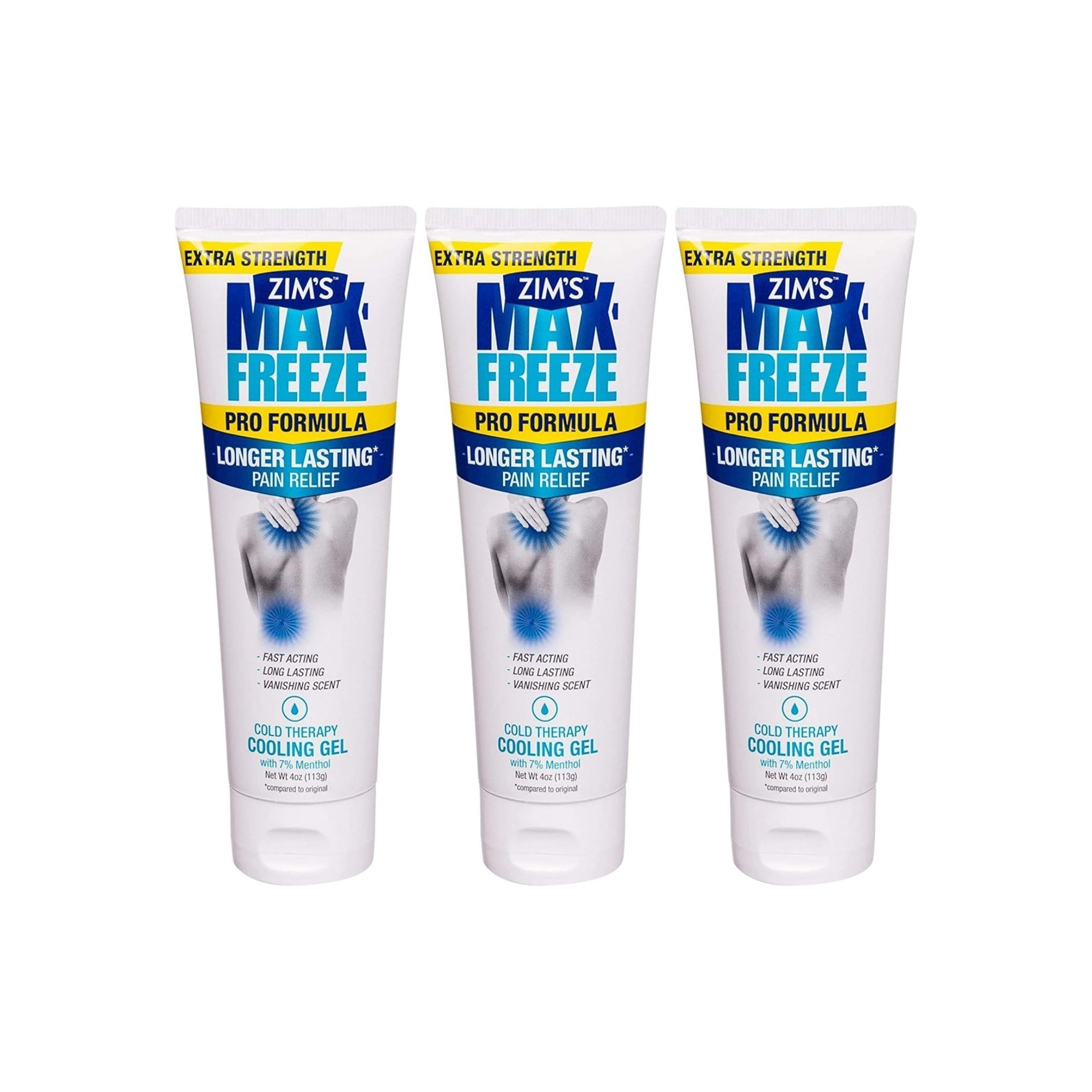 Zim's Max Freeze, Pain Relief, Extra Strength, Pro Formula, 4 Oz