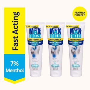 Zim's Max Freeze, Pain Relief, Extra Strength, Pro Formula, 4 Oz