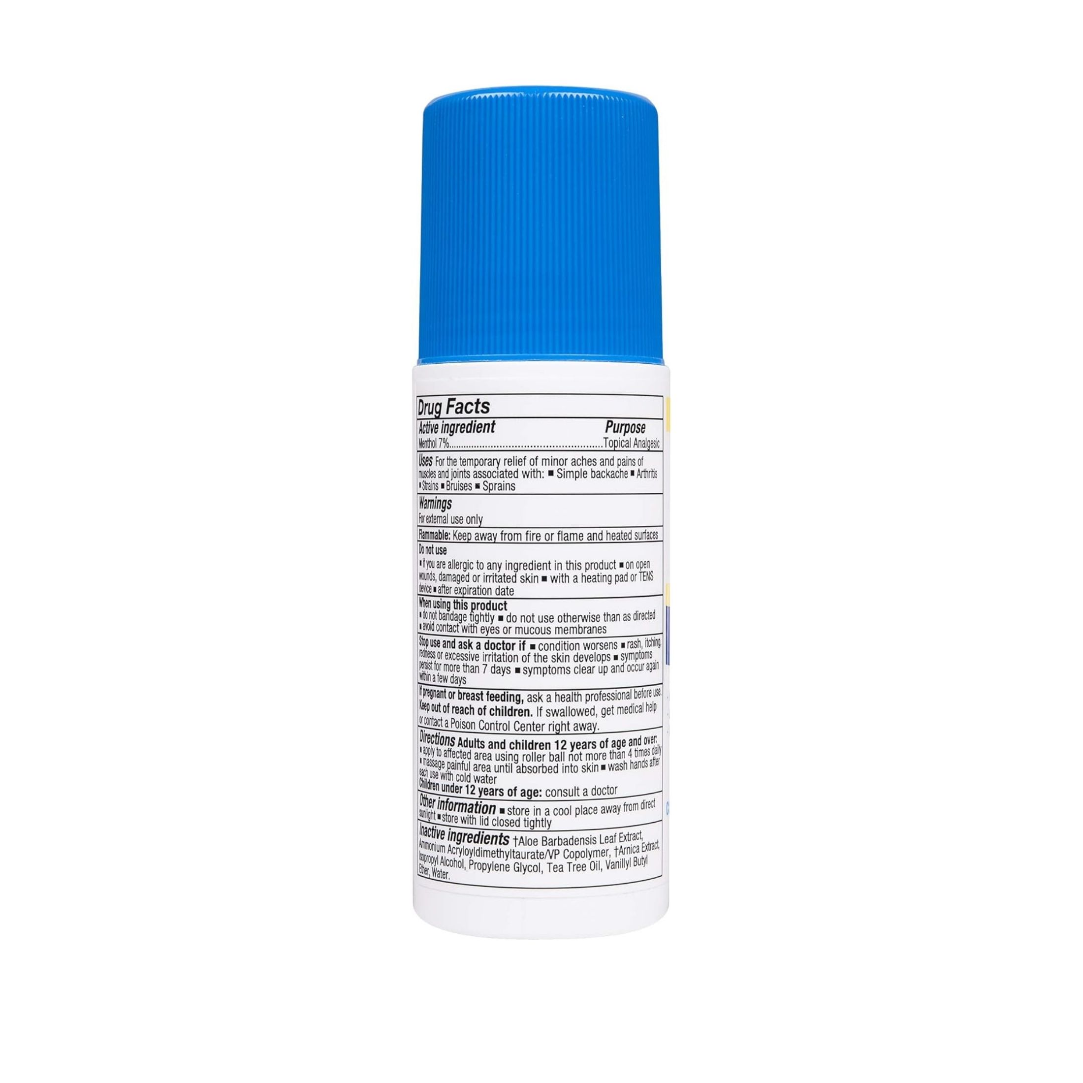 Zim's Pain Relief, Extra Strength, Pro Formula, Cooling Roll On 3 Oz
