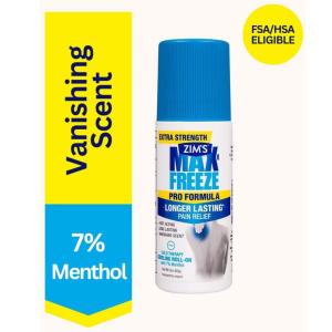Zim's Pain Relief, Extra Strength, Pro Formula, Cooling Roll On 3 Oz