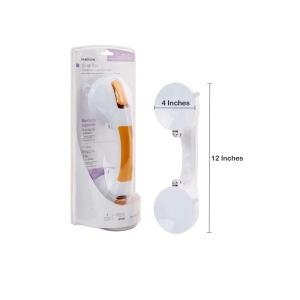 McKesson White / Yellow Plastic Suction-Cup Grab Bar 1103365