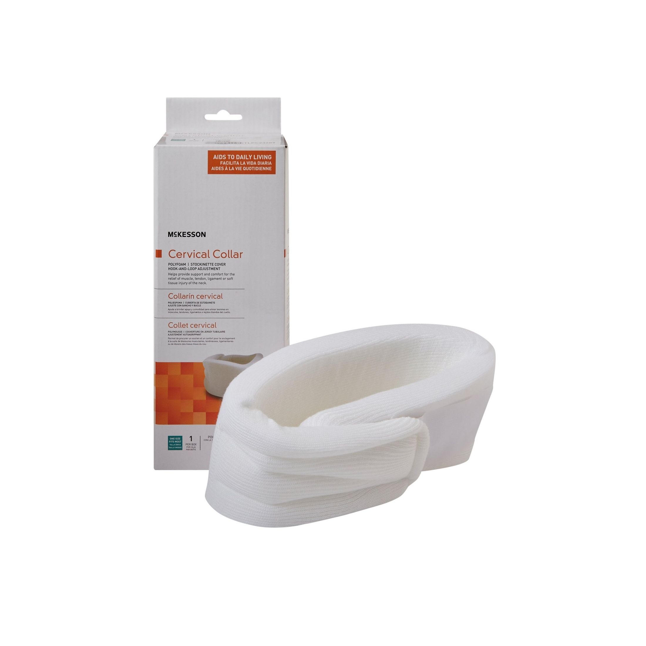 McKesson Soft Density Cervical Collar Large 19 To 22 Inch Neck Circumference 146-RTLPC23289