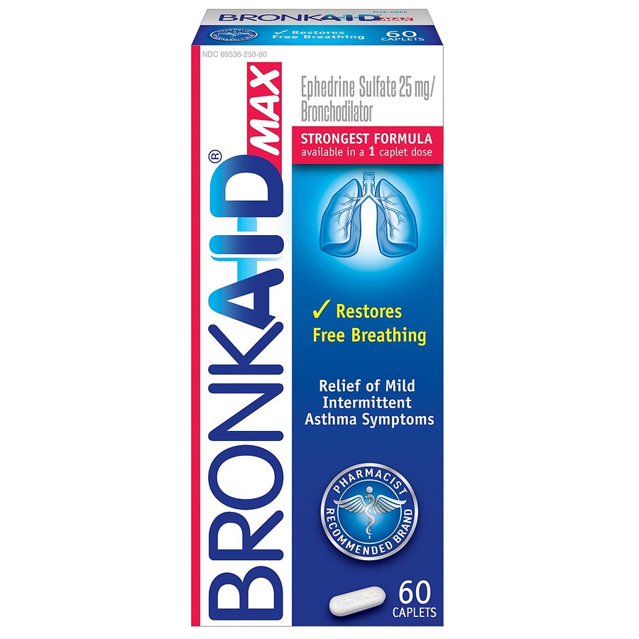 Bronkaid Max Bronchodilator Caplets