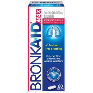 Bronkaid Max Bronchodilator Caplets