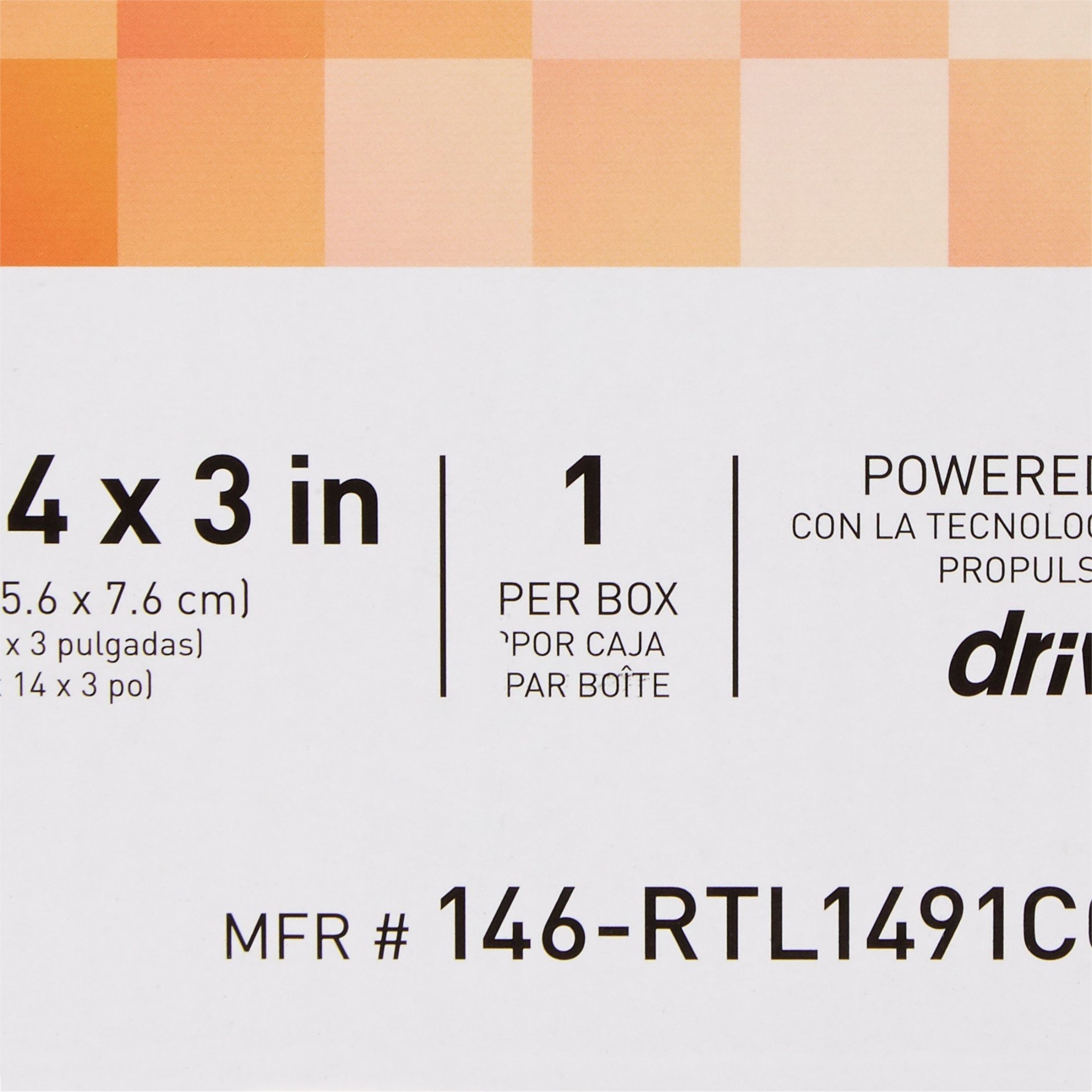 McKesson Coccyx Support Seat Cushion - Blue 18 W X 14 D X 3 H In