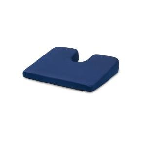 McKesson Coccyx Support Seat Cushion - Blue 18 W X 14 D X 3 H In