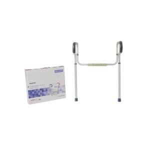 McKesson Toilet Safety Rail, Gray Aluminum MK