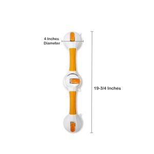 Mckesson Rotating Suction-Cup Grab Bar, White