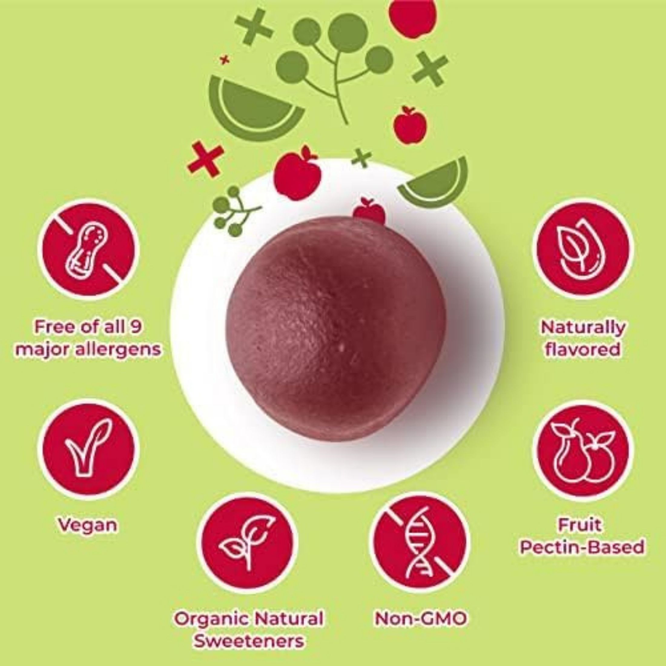 Hyland's Naturals, Organic Apple Cider Vinegar Blast Gummies, Natural Apple, 60 Vegan Gummies