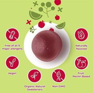 Hyland's Naturals, Organic Apple Cider Vinegar Blast Gummies, Natural Apple, 60 Vegan Gummies