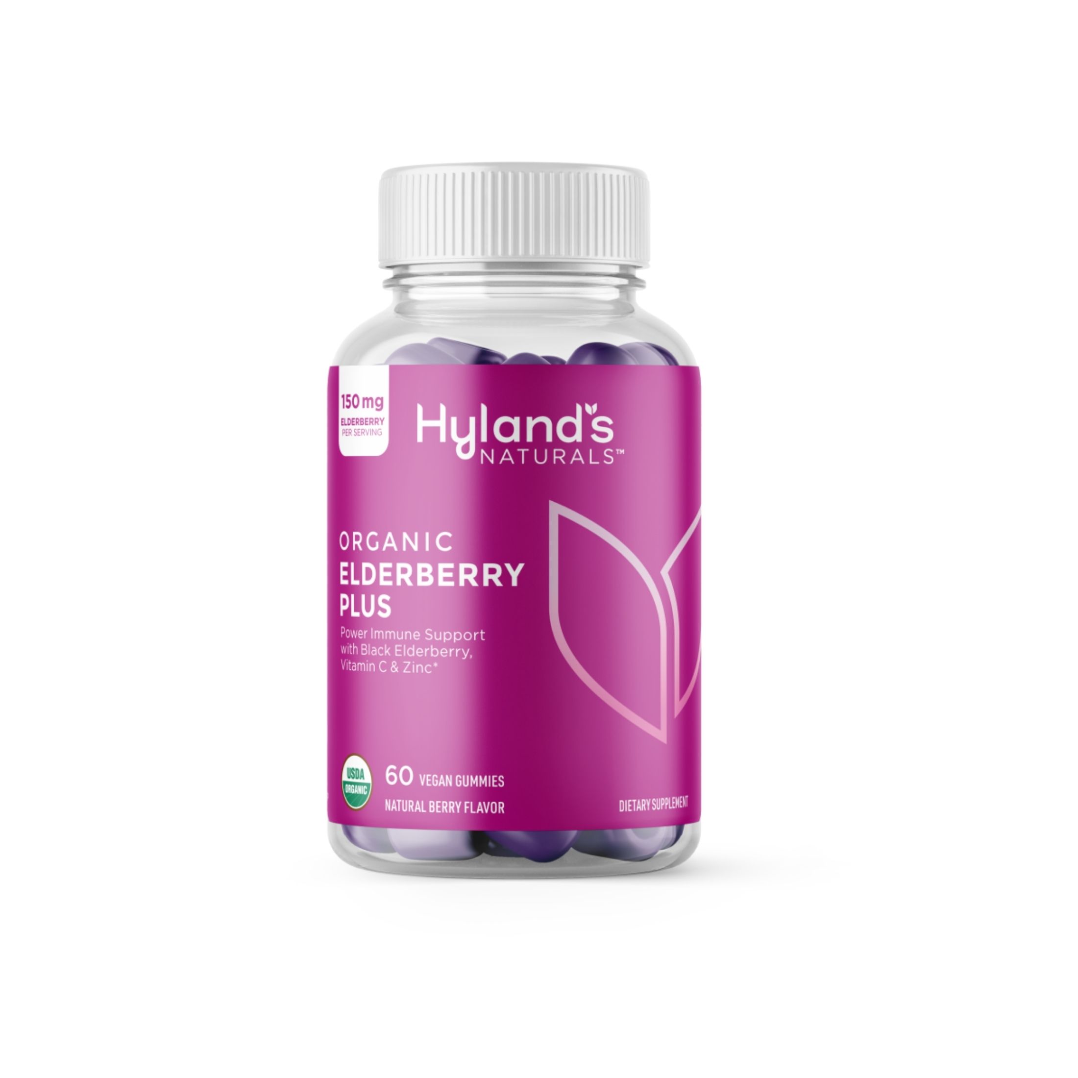 Hyland's Naturals Organic Elderberry Plus Immune Support Gummies