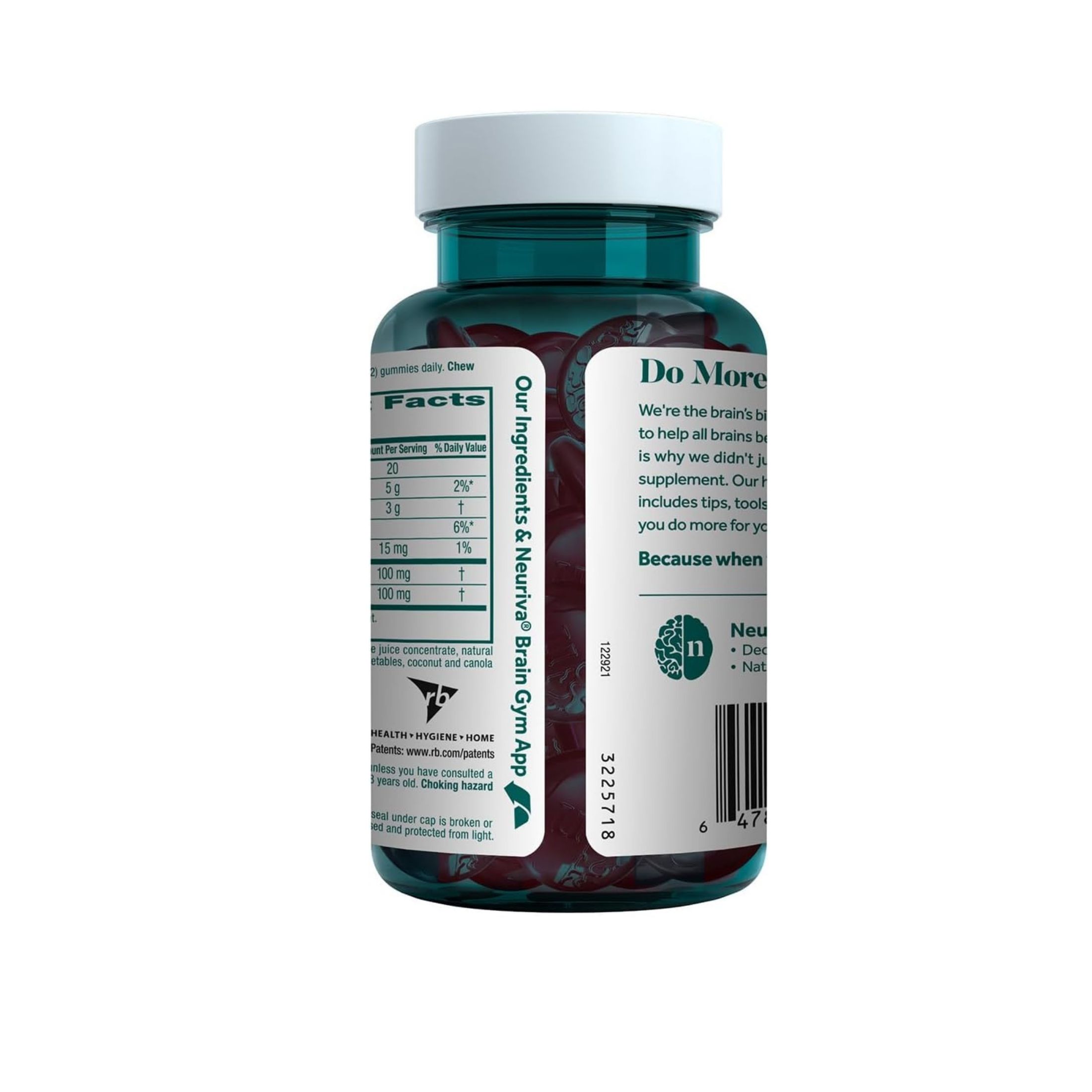 Neuriva Brain Performance, Strawberry Flavored, Original