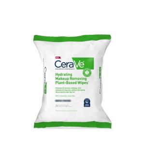Loreal ACD Mass CeraVe Plant-Based Hydrateing Makeup Removing Wipes