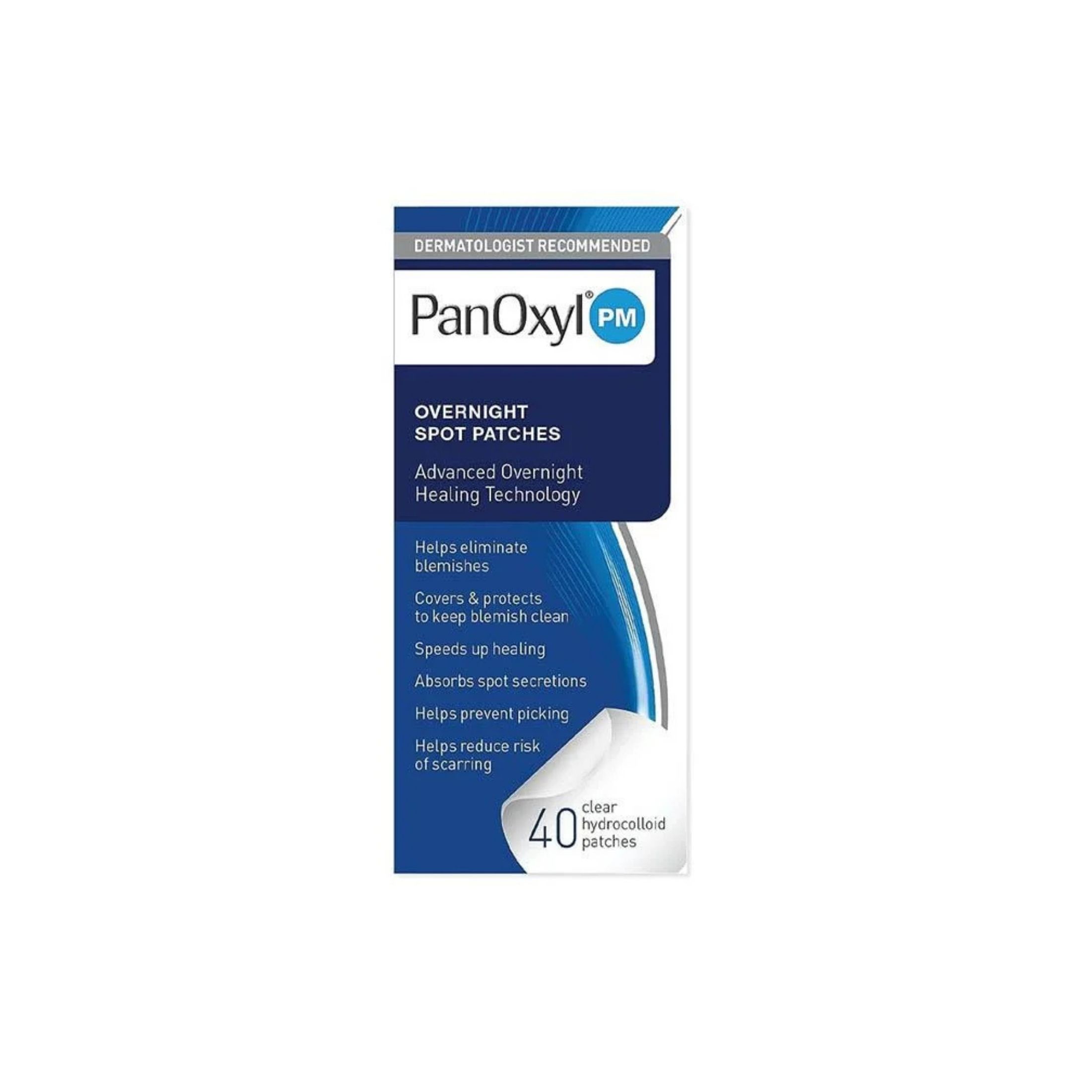 PanOxyl PM Overnight Spot Patches Clear