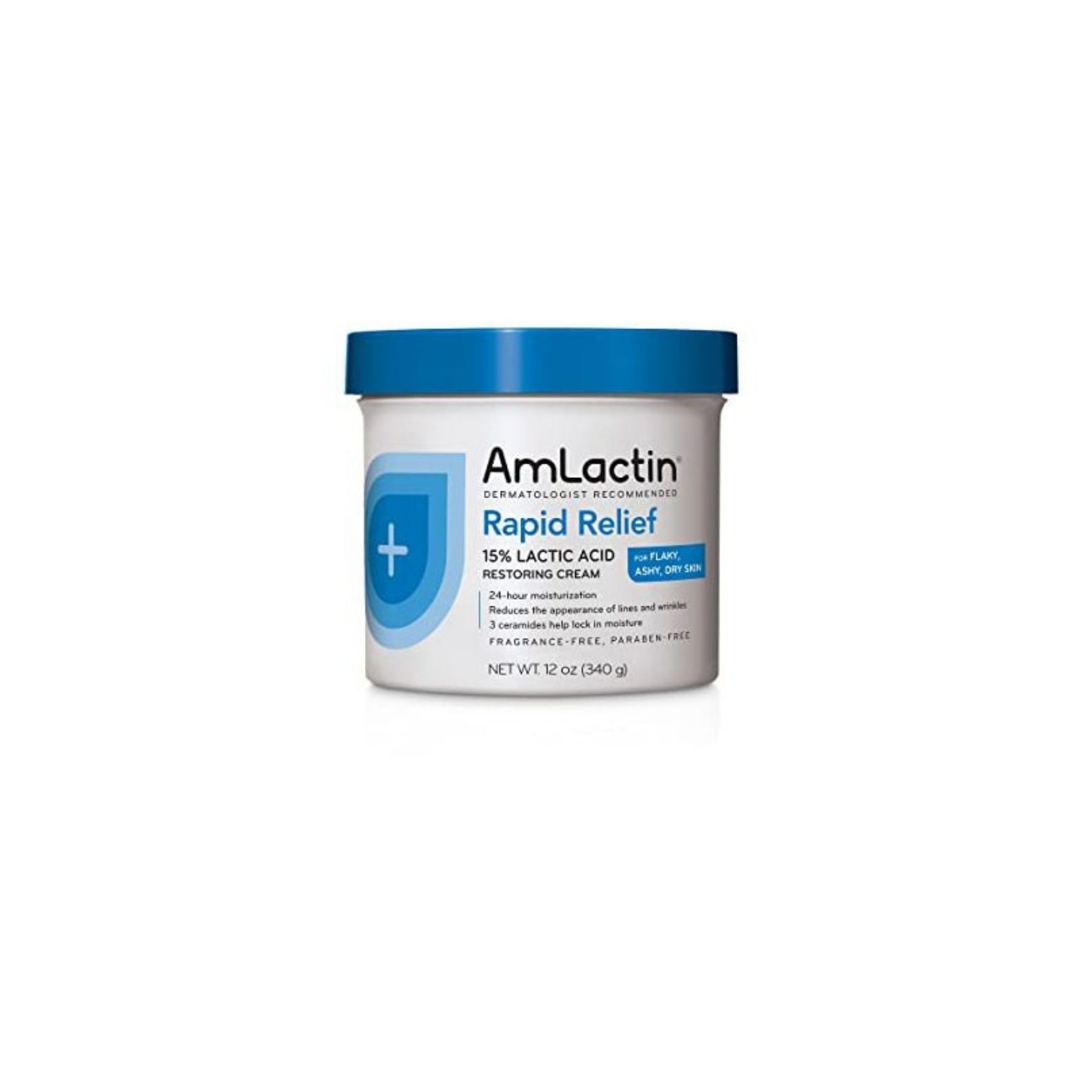 AmLactin Intensive Healing Body AHA Cream - Unscented - 12oz