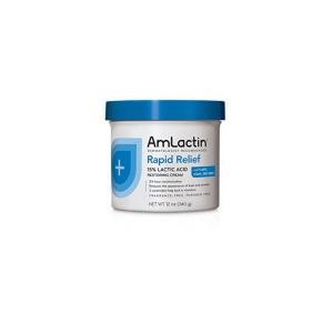 AmLactin Intensive Healing Body AHA Cream - Unscented - 12oz