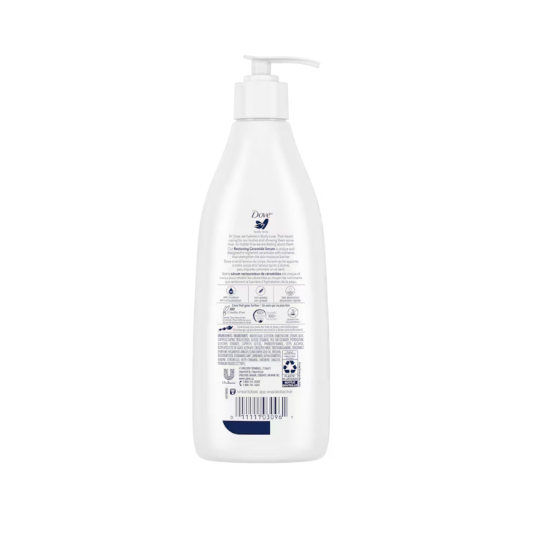 Dove Intense Care Body Lotion, 13.5 Fl Oz