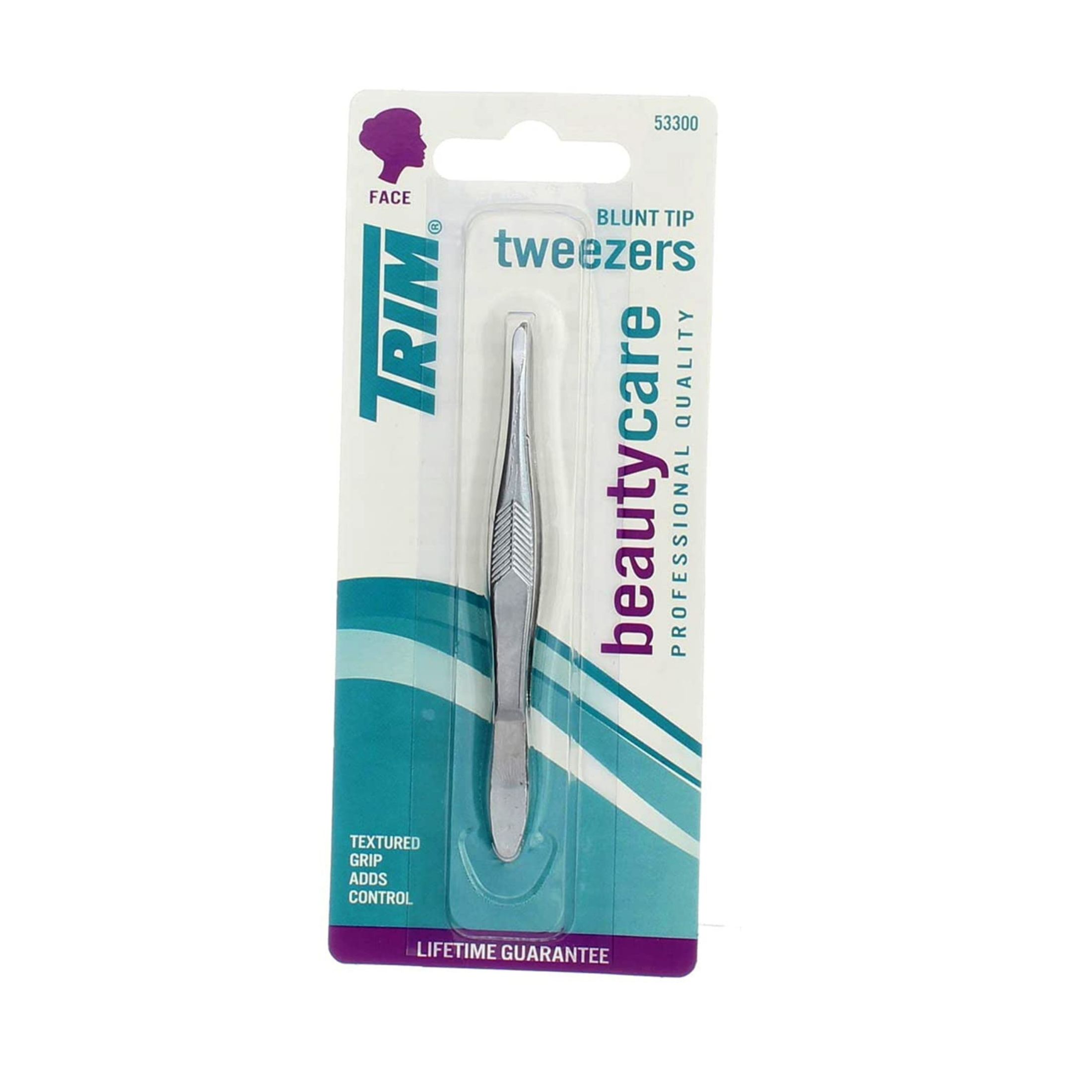 Trim Tweezers, Slant & Square Tip, Value Pack