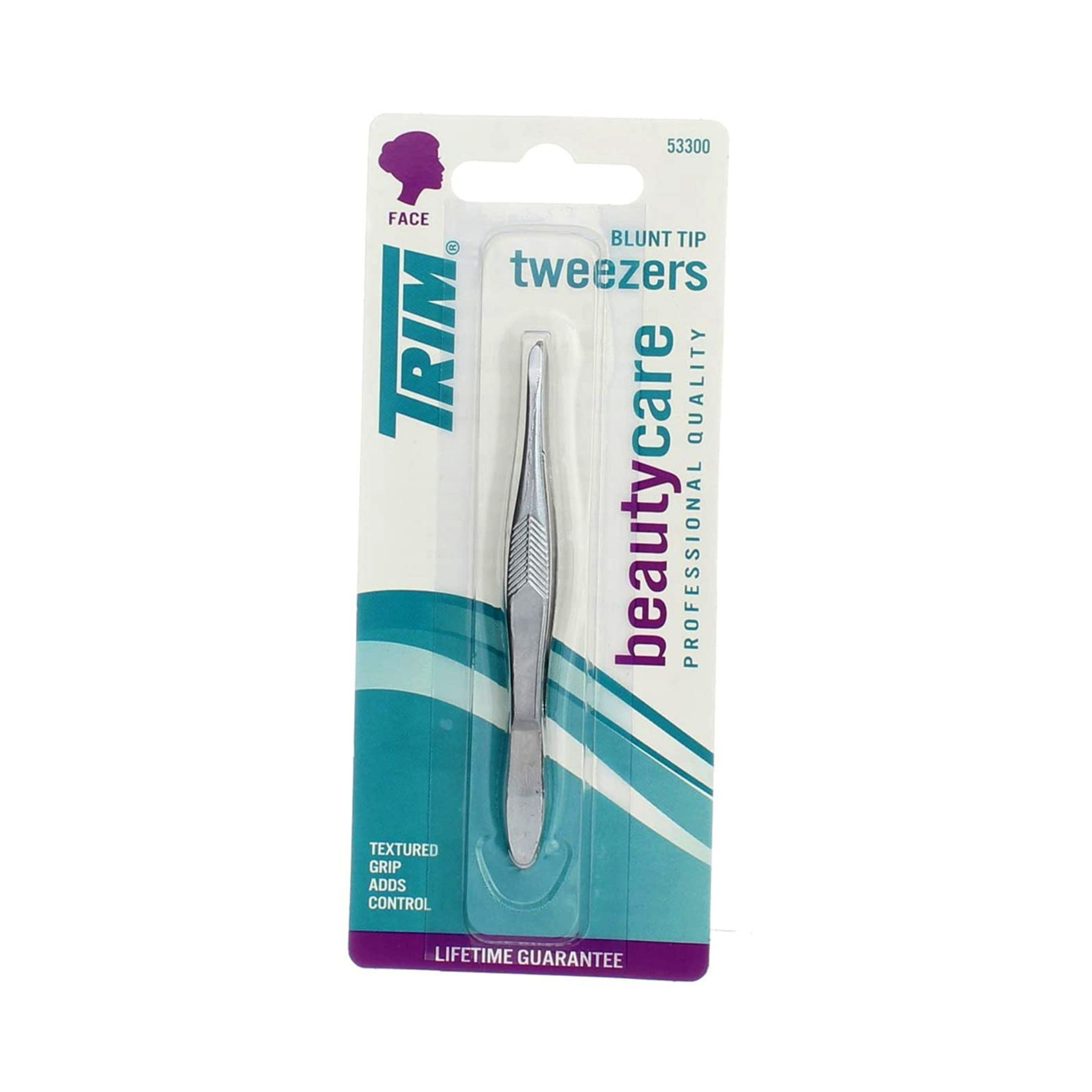 Trim Tweezers, Slant & Square Tip, Value Pack