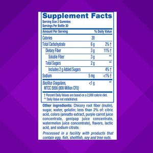 Vitafusion Fiber Well + Probiotics Gummies For Adults