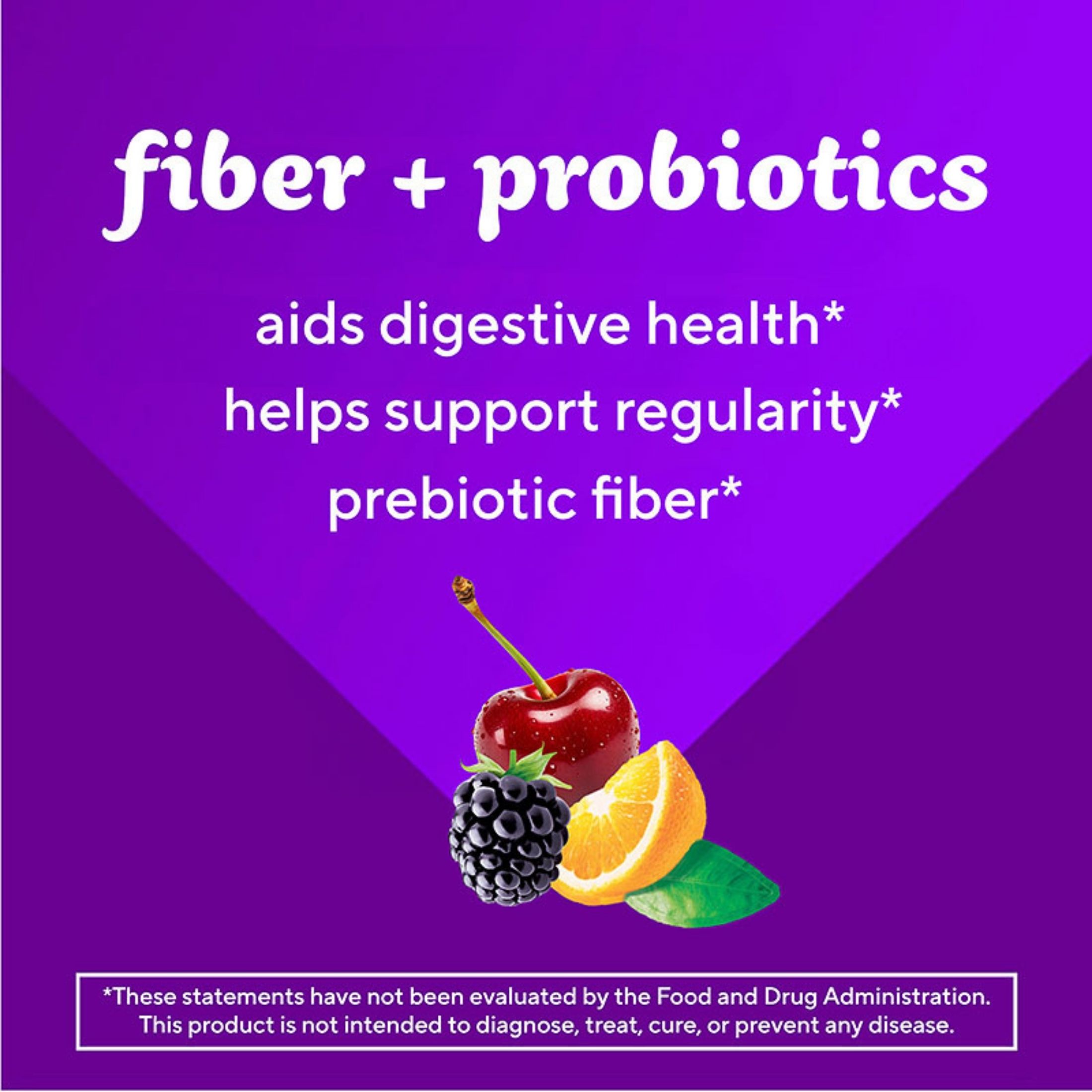 Vitafusion Fiber Well + Probiotics Gummies For Adults