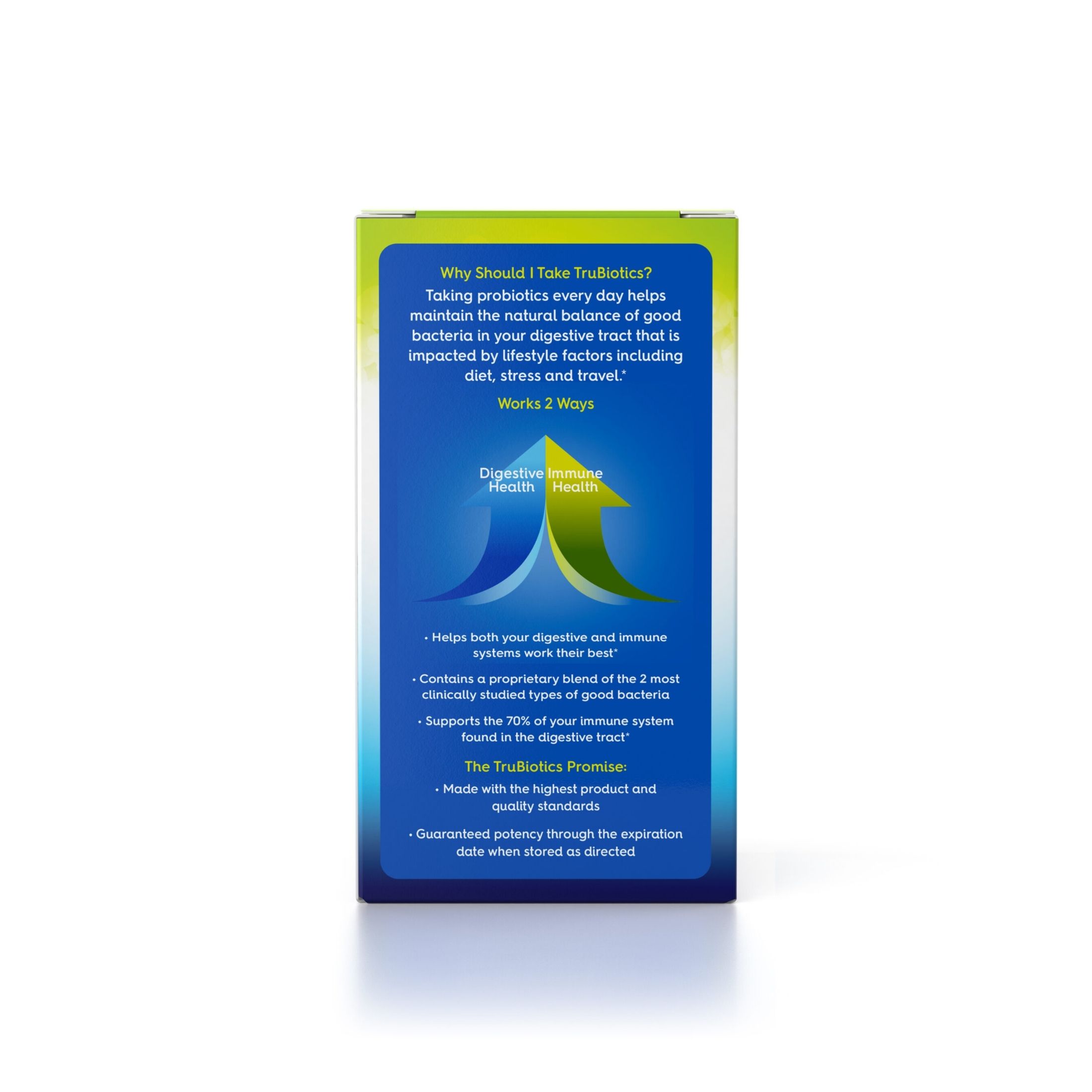 TruBiotics Daily Probiotic Supplement Capsules