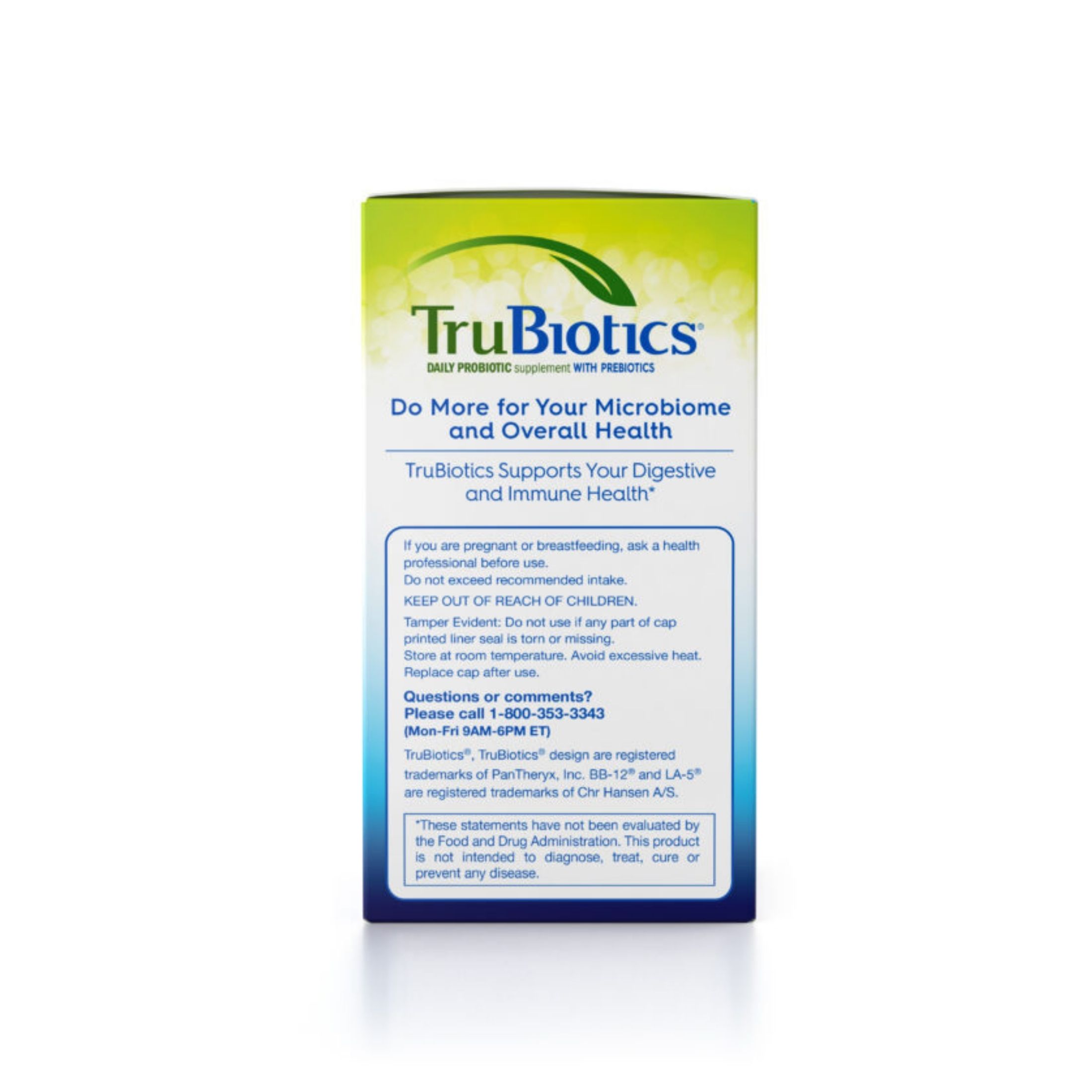 TruBiotics Daily Probiotic Supplement Capsules