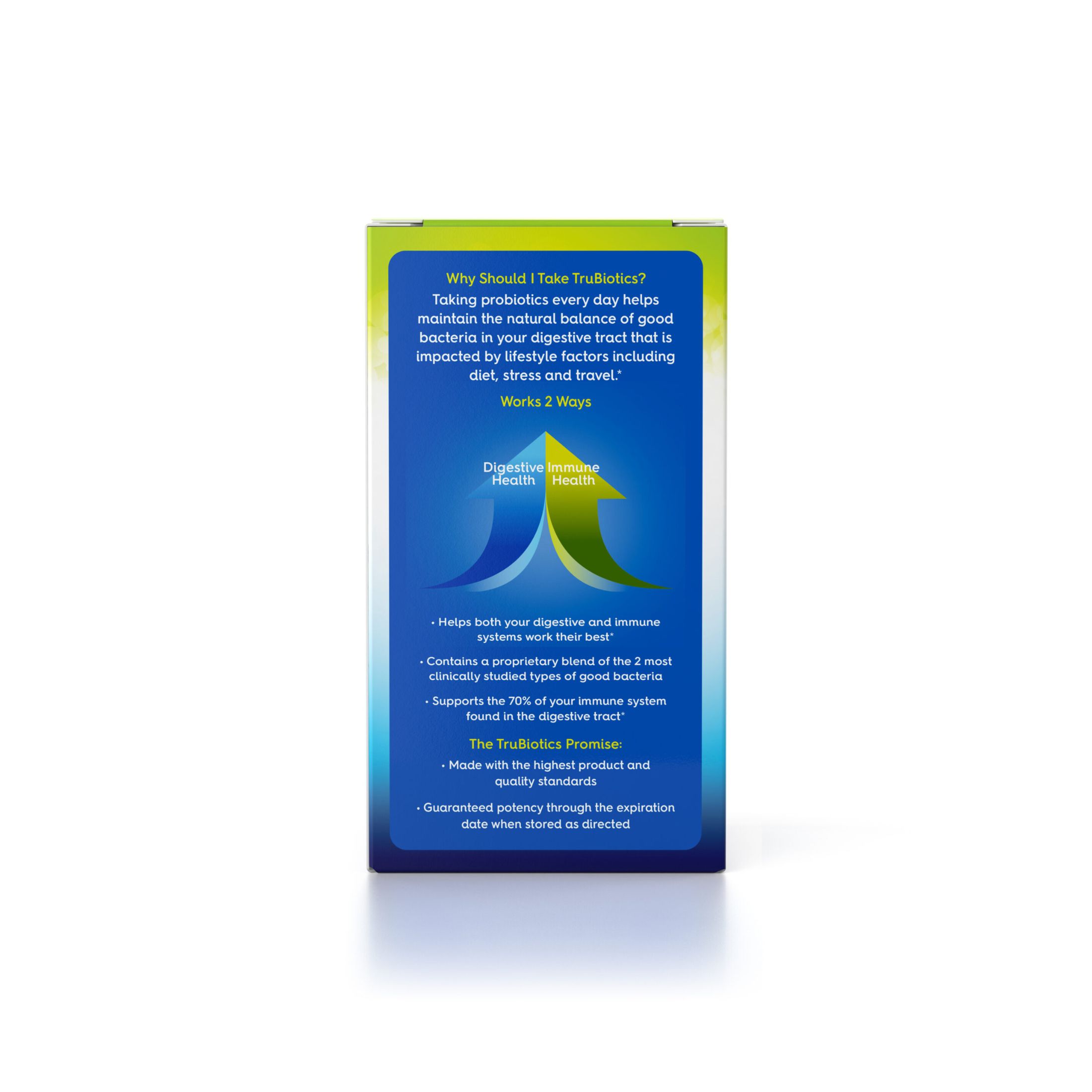 TruBiotics Digestive + Immune Health, Vegetarian Capsules