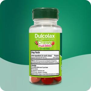 Dulcolax Chewy Fruit Bites For Constipation Relief, Cherry Berry