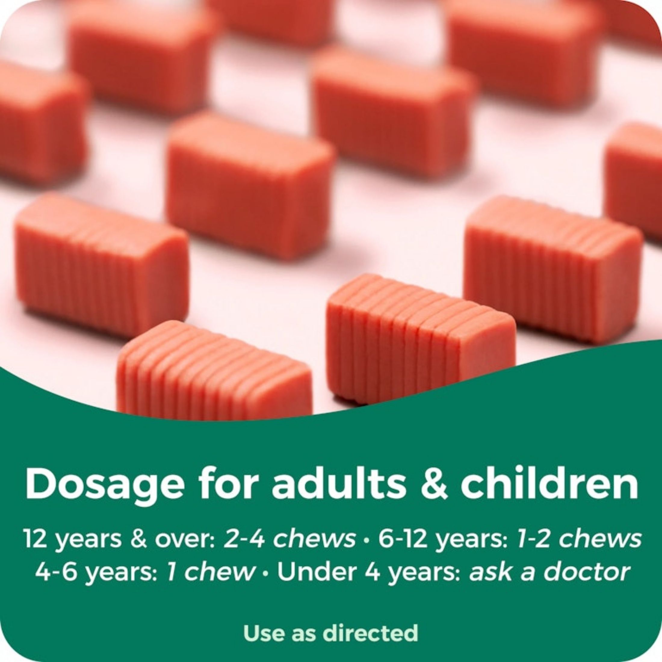 Dulcolax Saline Laxative, 1200 Mg, Soft Chews, Watermelon, Kids