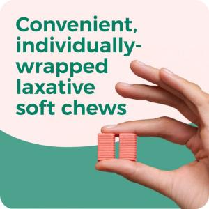 Dulcolax Saline Laxative, 1200 Mg, Soft Chews, Watermelon, Kids