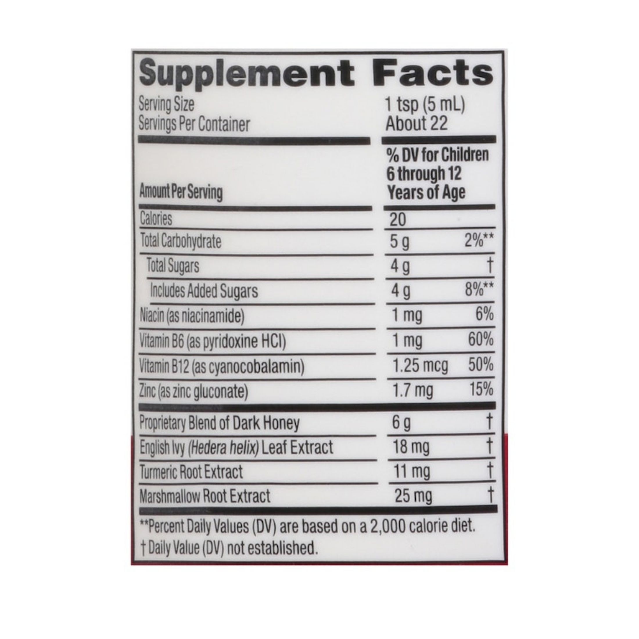 Zarbee's Cough Syrup + Mucus, Throat & Nasal, Daytime, All In One, Natural Grape Flavor, Children's 4 Fl Oz