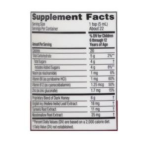 Zarbee's Cough Syrup + Mucus, Throat & Nasal, Daytime, All In One, Natural Grape Flavor, Children's 4 Fl Oz