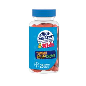 Alka-Seltzer Tummy Relief Chews, Kids, Chewable Tablets, Fruit Punch